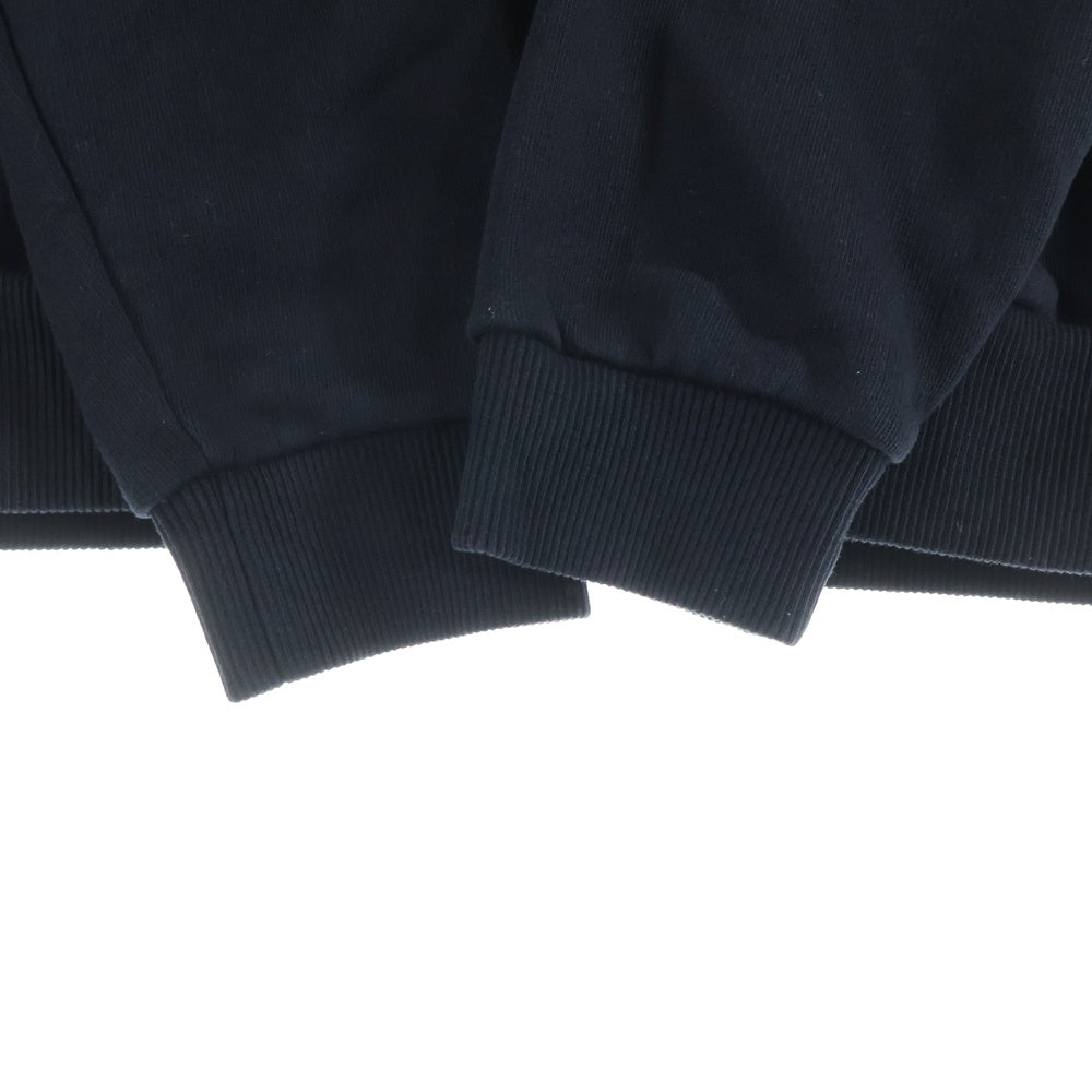 GIVENCHY(ジバンシィ) クリスタル装飾 バックプリント プルオーバーパーカー フーディー ブラック BW70643Z2X