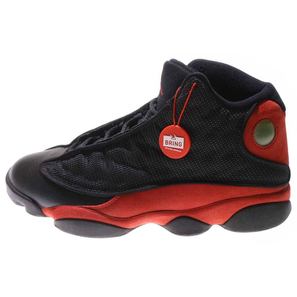 NIKE(ナイキ) AIR JORDAN 13 RETRO Bred エアジョーダン13 レトロ ブレッド ハイカットスニーカー ブラック/レッド US10.5/28.5cm 414571-004