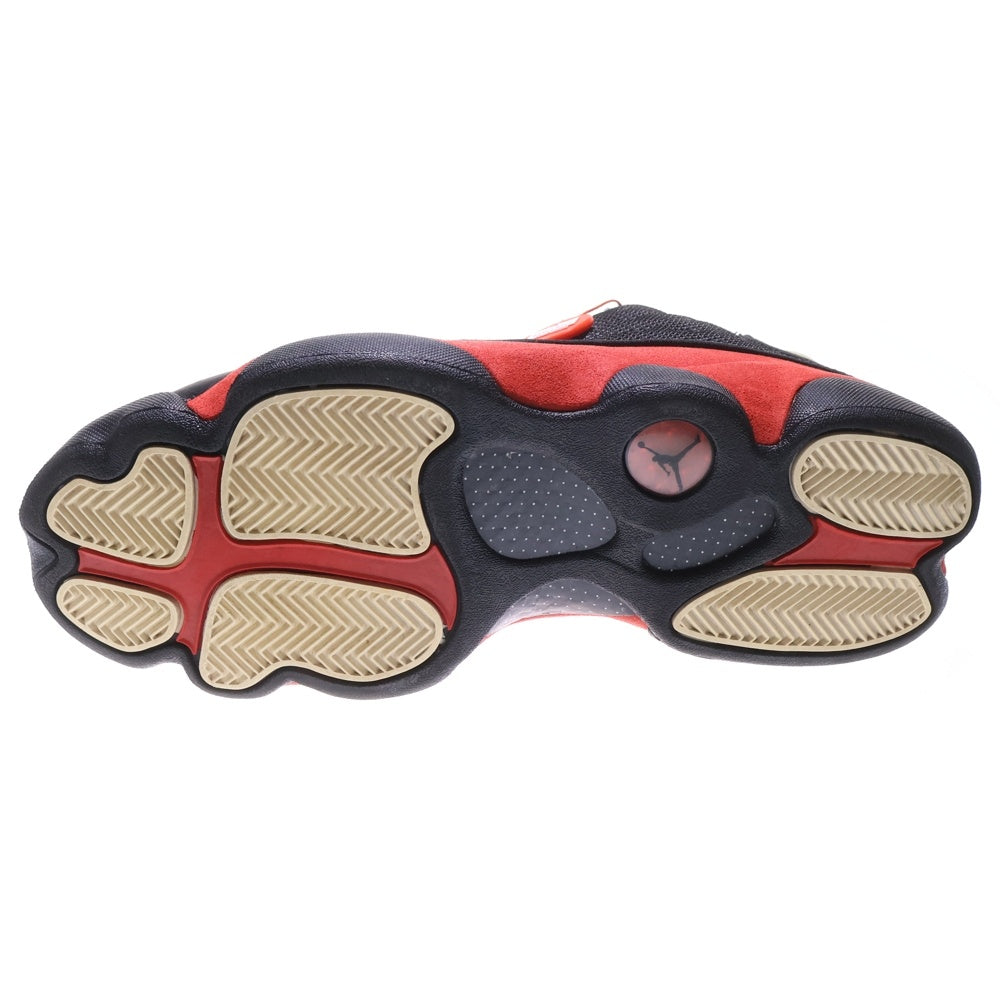 NIKE(ナイキ) AIR JORDAN 13 RETRO Bred エアジョーダン13 レトロ ブレッド ハイカットスニーカー ブラック/レッド US10.5/28.5cm 414571-004