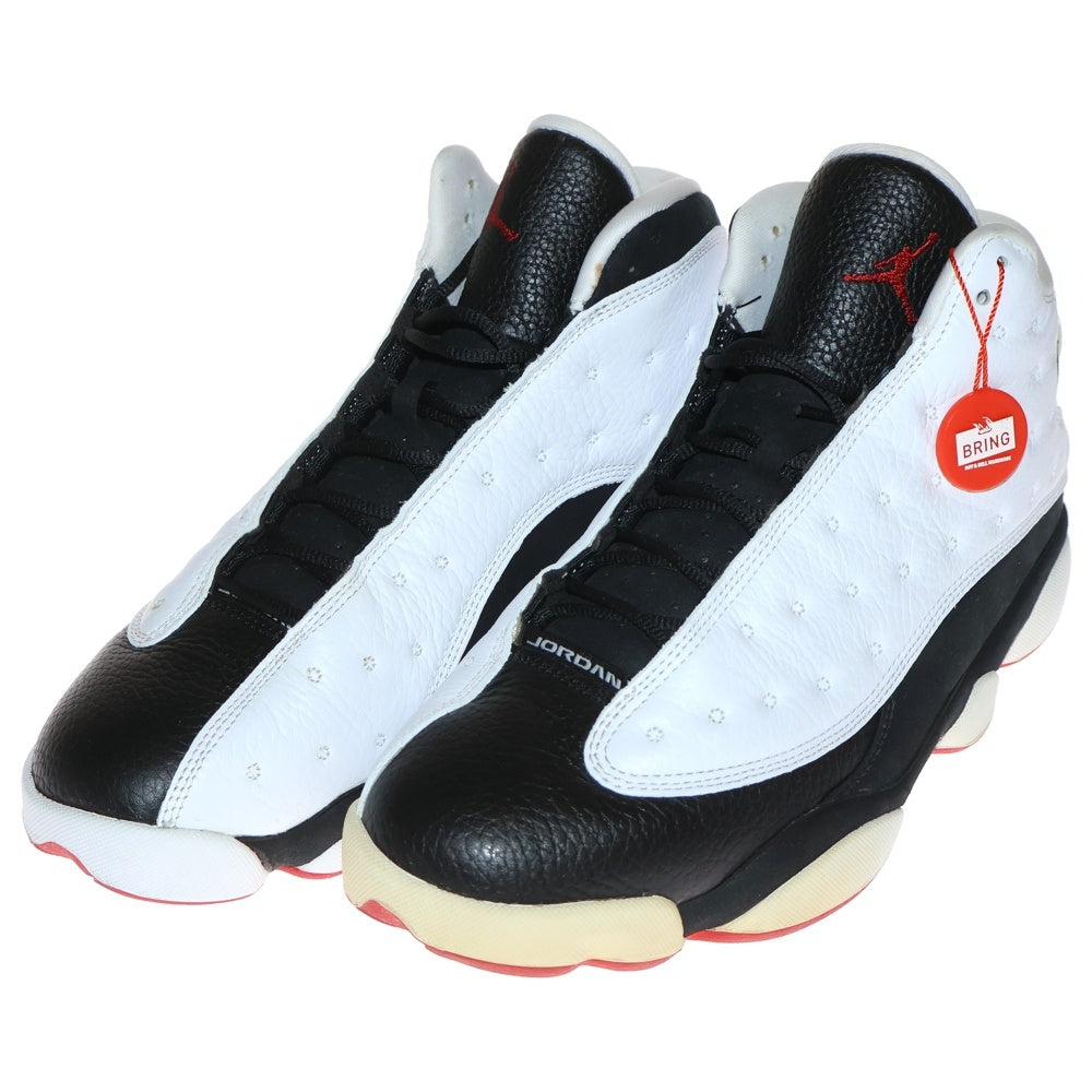 NIKE(ナイキ) AIR JORDAN 13 RETRO HE GOT THE GAME エアジョーダン13 ハイカットスニーカーホワイト/ブラック 414571-104 US10.5/28.5cm
