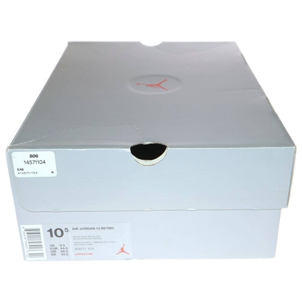 NIKE(ナイキ) AIR JORDAN 13 RETRO HE GOT THE GAME エアジョーダン13 ハイカットスニーカーホワイト/ブラック 414571-104 US10.5/28.5cm