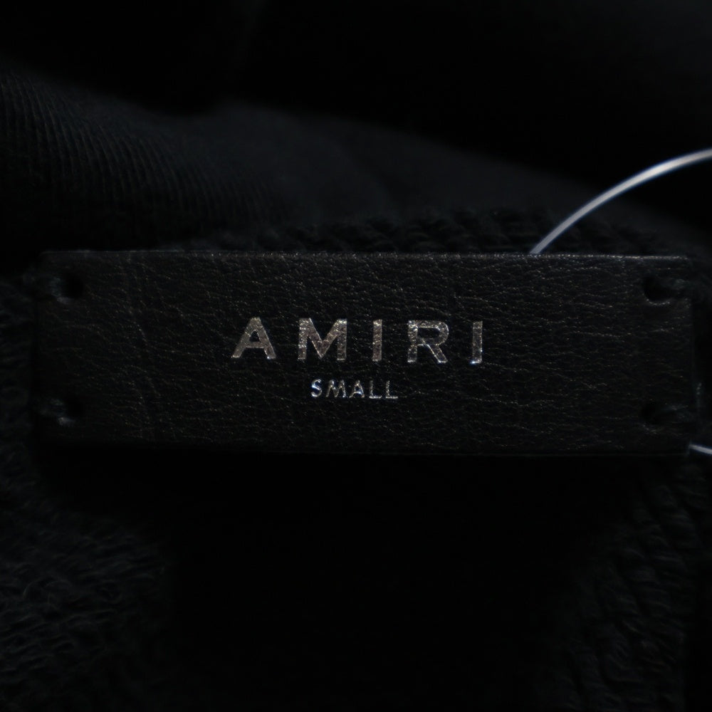 AMIRI(アミリ) Dreamer Distressed Studded Hoodie ドリーマー スタッズ プルオーバーパーカー フーディー ブラック