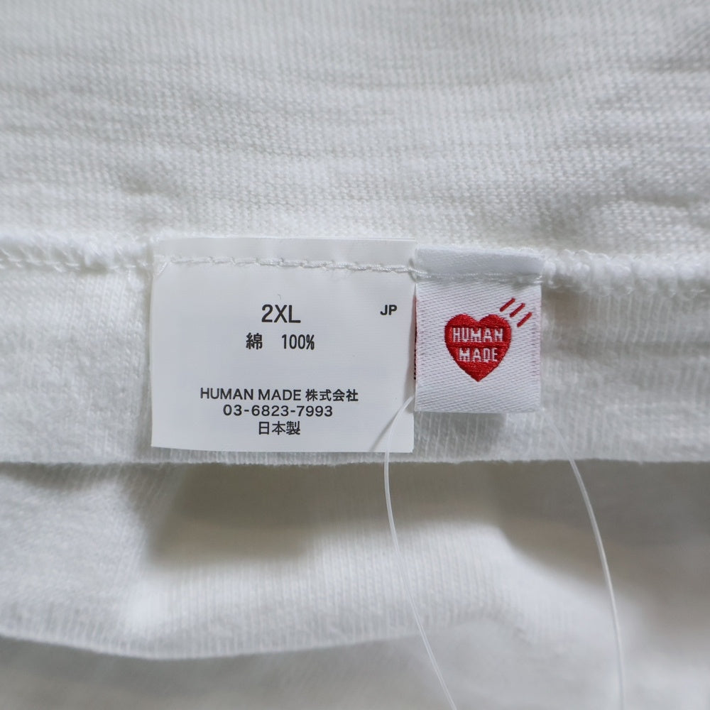 HUMAN MADE(ヒューマンメイド) GRAPHIC T-SHIRT HARAJUKU 原宿限定 フロントプリント半袖Tシャツカットソー ホワイト