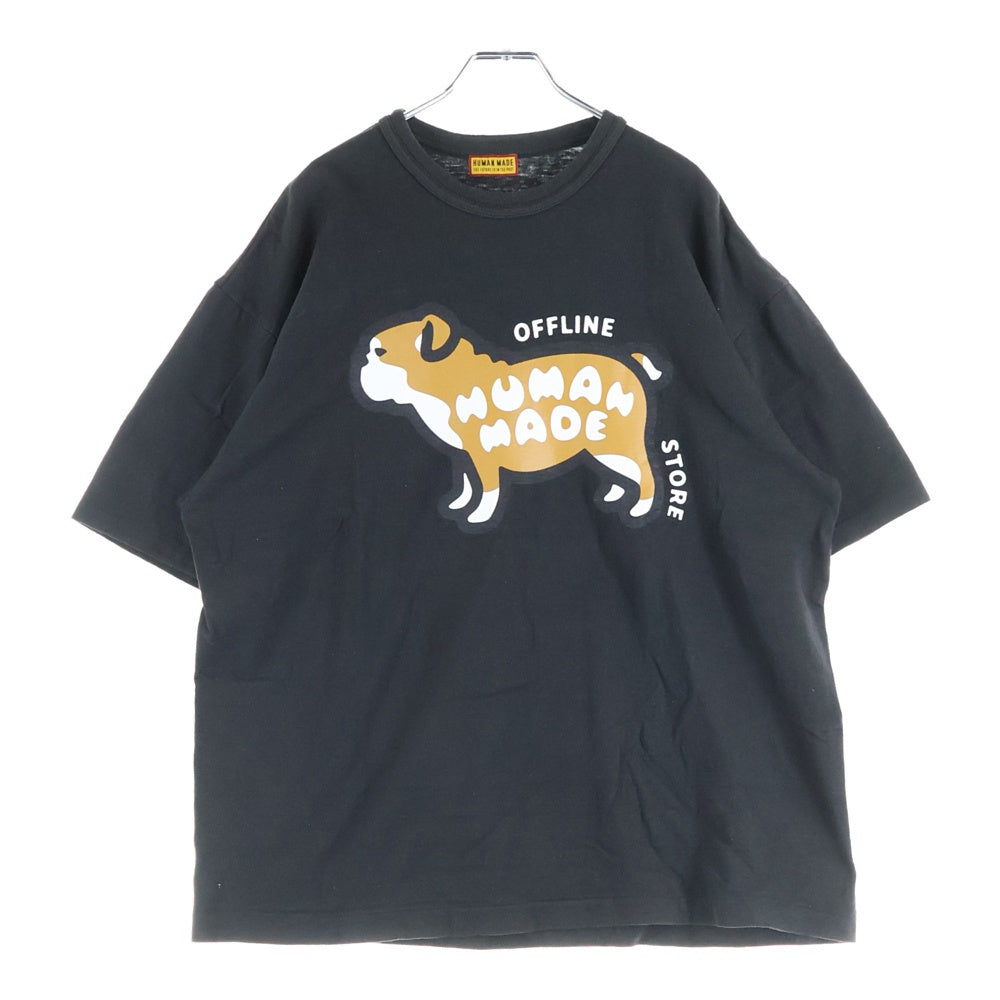 HUMAN MADE(ヒューマンメイド) POCKET T-SHIRT OFFLINE STORE オフラインストア限定 半袖Tシャツカットソー ブラック