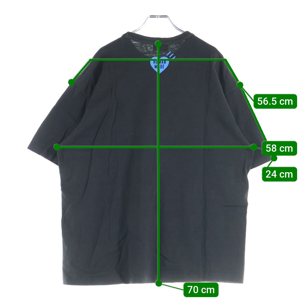 HUMAN MADE(ヒューマンメイド) POCKET T-SHIRT OFFLINE STORE オフラインストア限定 半袖Tシャツカットソー ブラック