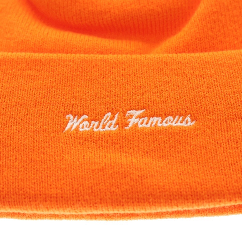 SUPREME(シュプリーム) 24AW×New Era Box Logo Beanie ニューエラ ボックスロゴ ビーニー ニットキャップ オレンジ