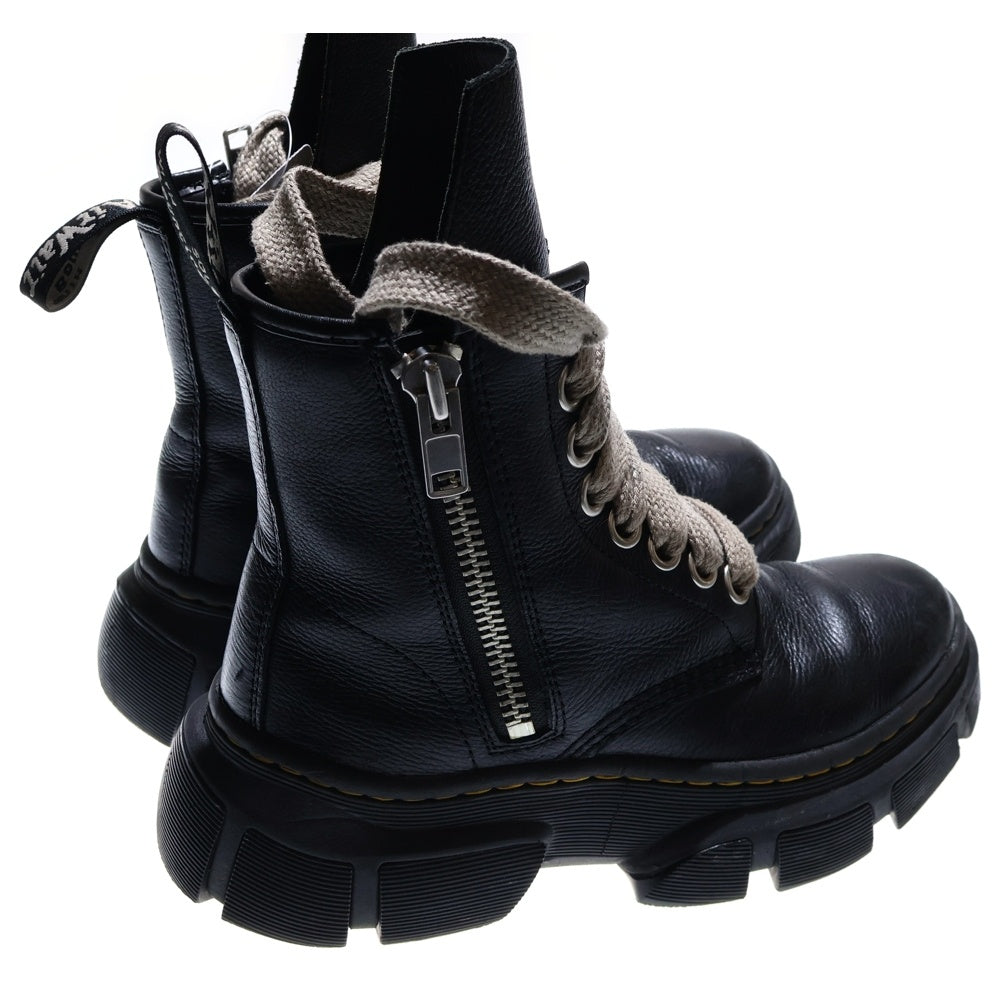 Rick Owens(リックオウエンス) ×Dr.Martens 1460 JUMBO LACE BOOT ドクターマーチン ジャンボレース レザーブーツ ブラック DM01D7810