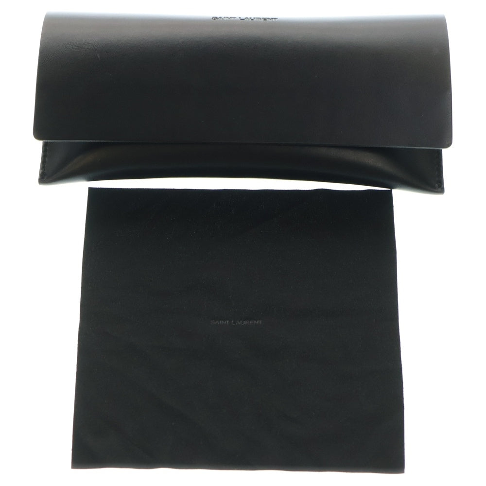 SAINT LAURENT PARIS(サンローランパリ) SL M95/F サイドYSLメタルロゴ サングラス メガネ アイウェア 眼鏡 ブラック