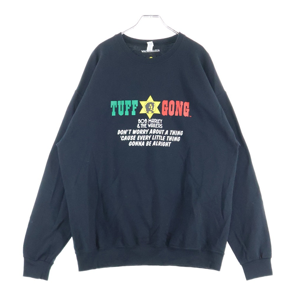 WACKO MARIA(ワコマリア) 24FW BOB MARLEY CREW NECK スウェット ロングスリーブT ブラック