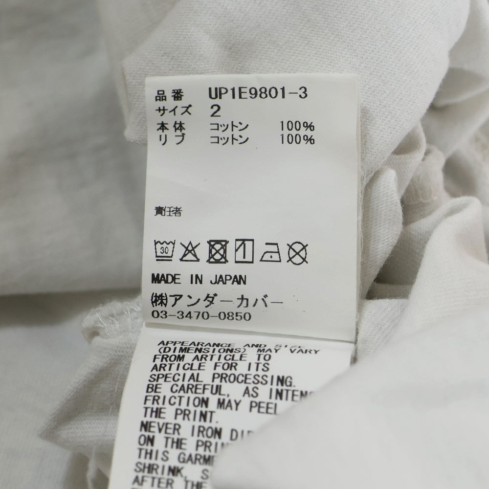UNDERCOVER(アンダーカバー) グラフィック半袖Tシャツ カットソー ホワイト