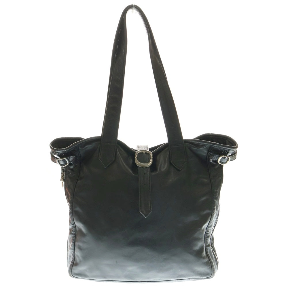 CHROME HEARTS(クロムハーツ) オールド ガンスリンガー レザートート バッグ ブラック