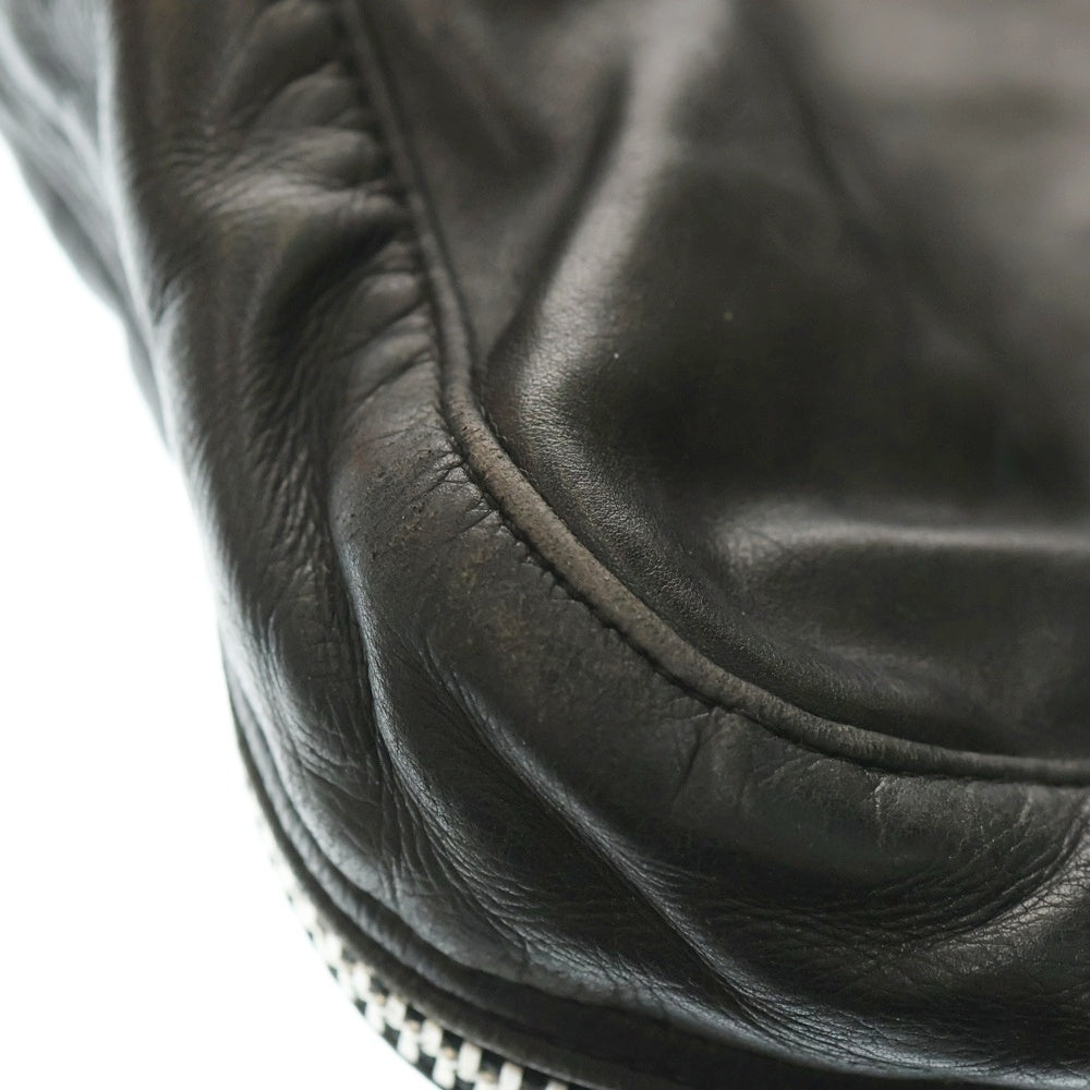 CHROME HEARTS(クロムハーツ) オールド ガンスリンガー レザートート バッグ ブラック