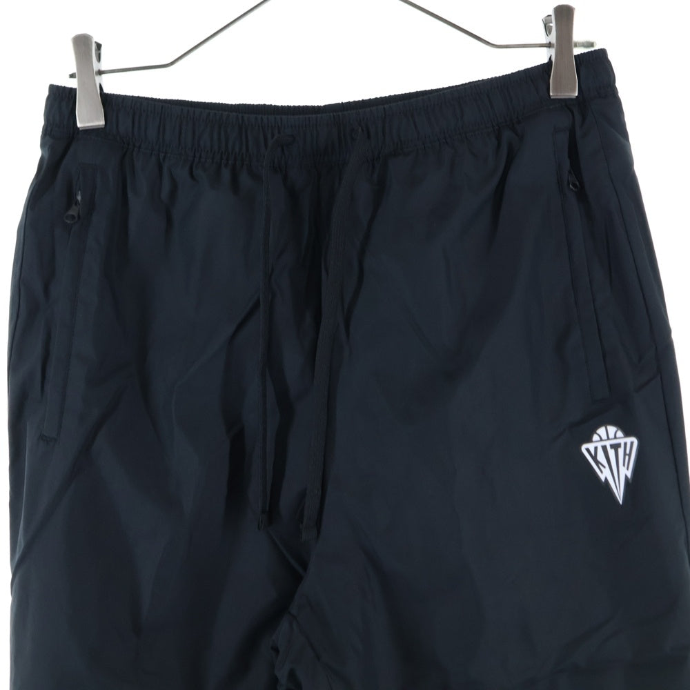 NIKE(ナイキ) × KITH Max Swoosh Pant ANIMAL キス ロゴパッチ トラックパンツ ブラック AH8725-010