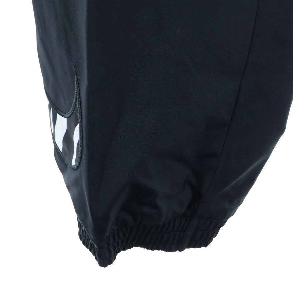 NIKE(ナイキ) × KITH Max Swoosh Pant ANIMAL キス ロゴパッチ トラックパンツ ブラック AH8725-010