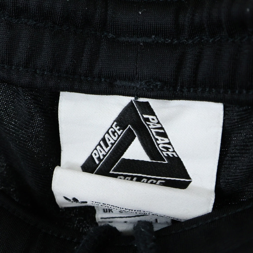 Palace Skateboards(パレススケートボーズ) ×adidas TRACK PANT アディダス ロゴ刺繍 サイドライン トラックパンツ ブラック S07390