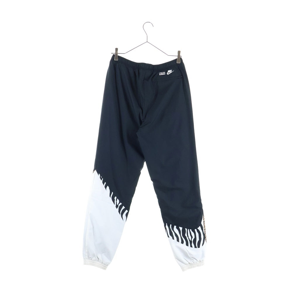 NIKE(ナイキ) ×KITH BIG SWOOSH PANTS ANIMAL ビッグスウォッシュ アニマルトラックパンツ ブラック AH8744-010