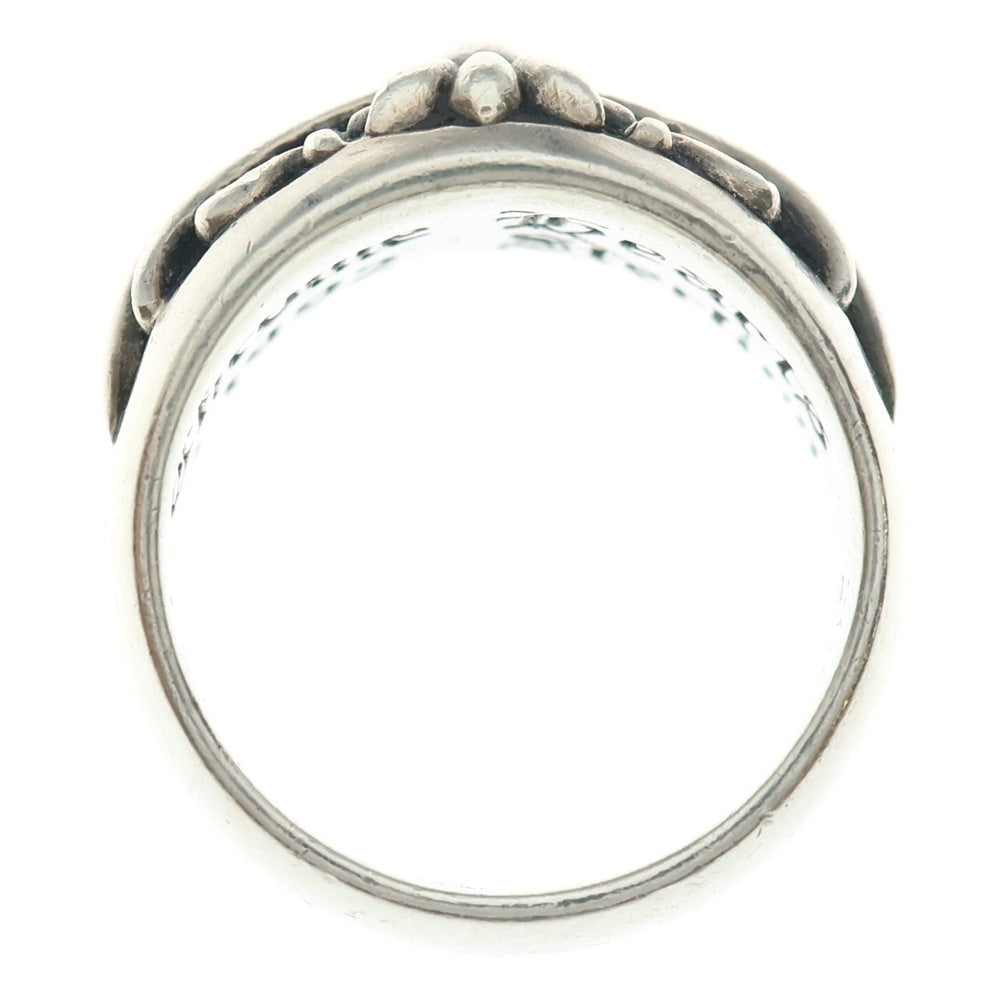 CHROME HEARTS(クロムハーツ) FLRL CRS フローラルクロス リング シルバー BCA346