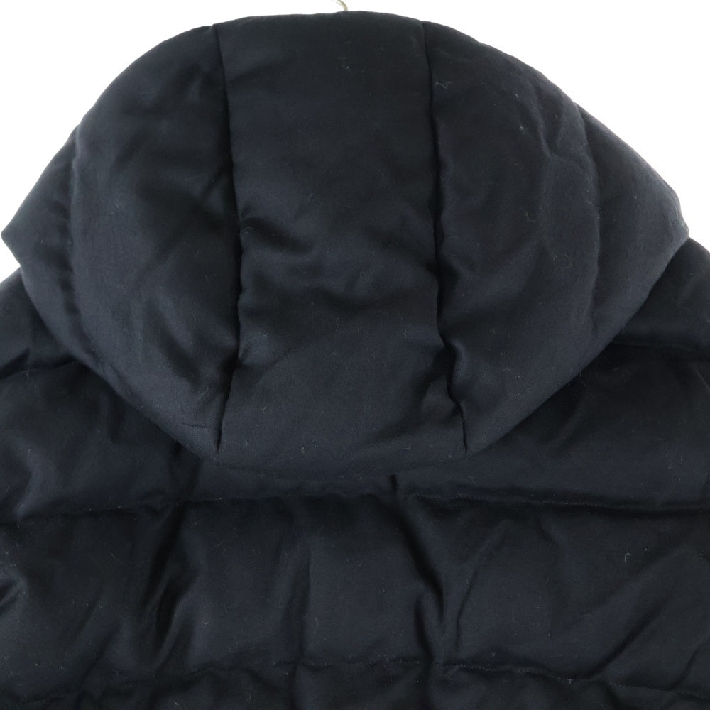 TATRAS(タトラス) 21AW AGORDO アゴルド マルチポケット フーデッド ジップアップ ダウンジャケット ブラック MTKE21A4148-D