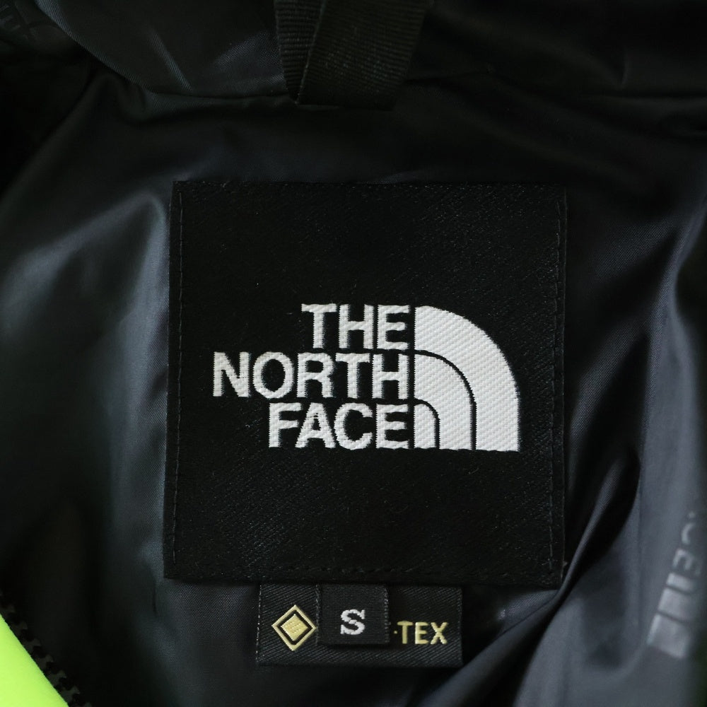 THE NORTH FACE(ザノースフェイス) GORE-TEX MOUNTAIN LIGHT JACKET ゴアテックス ナイロン ライト ジャケット フーデッドマウンテンパーカ イエロー/ブラック NP11834