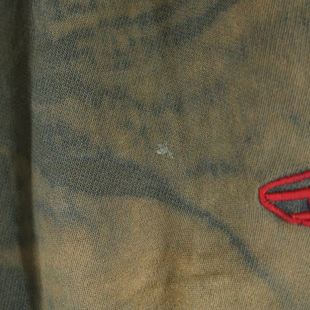 DIESEL(ディーゼル) D-MARTIANS-S マーシャン ドローストリング ストーンウォッシュ加工 スウェットパンツ ブラウン A13142