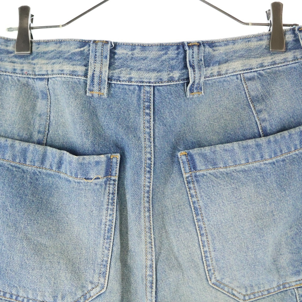 DIESEL(ディーゼル) 24SS D-LIVERY-SHORT カーペンター ハーフデニムパンツ ショーツ インディゴ A14072