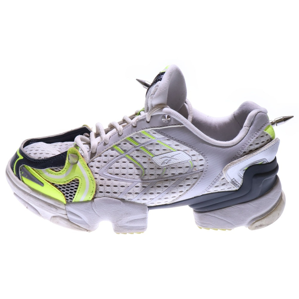 VETEMENTS(ヴェトモン) ×Reebok 20SS spike runner 400 スパイクランナー スタッズ装飾 ローカットスニーカー グリーン/グレー DV8220