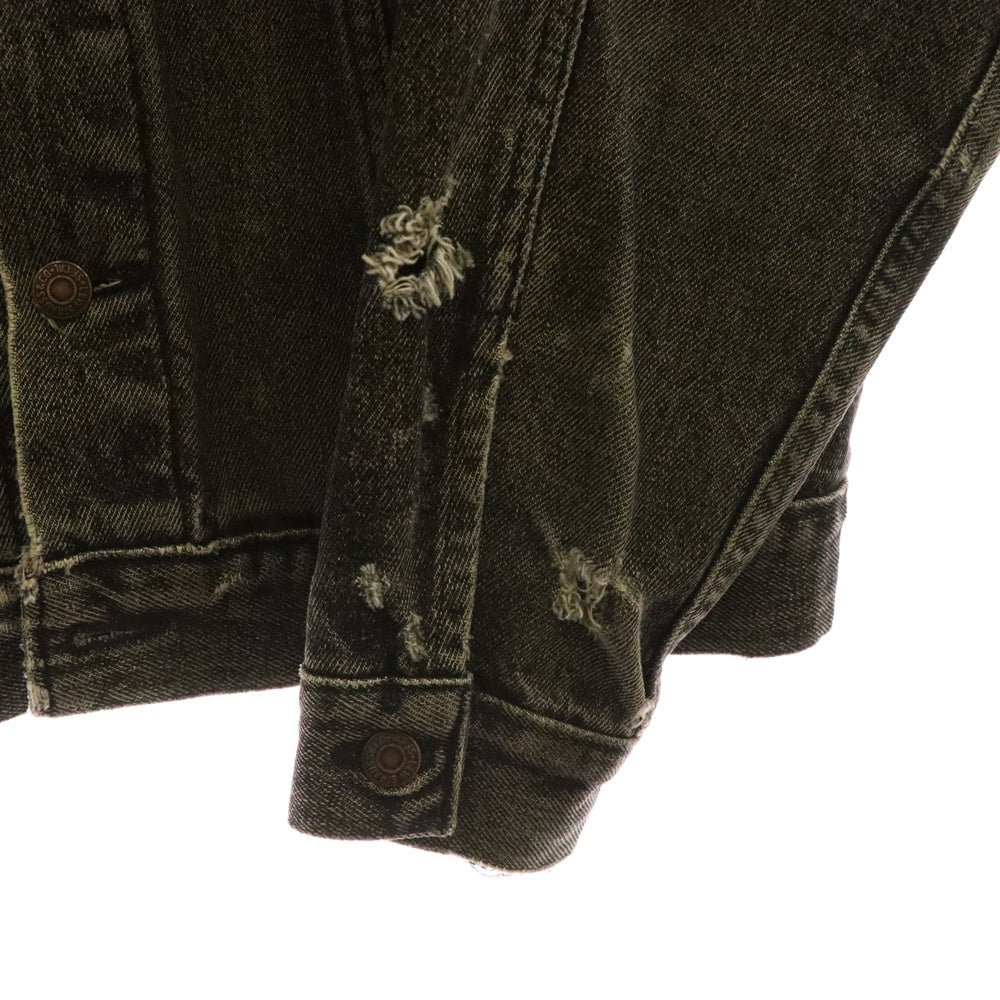 Levi's(リーバイス) 80S 70507-4858 先染め ブラックデニムジャケット ブラック 527