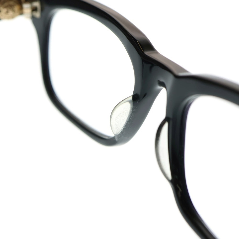 CHROME HEARTS(クロムハーツ) GITTIN ANY-A BSフレアフレーム ウェリントン アジアンフィット サングラス メガネ 眼鏡 ブラック/ゴールド