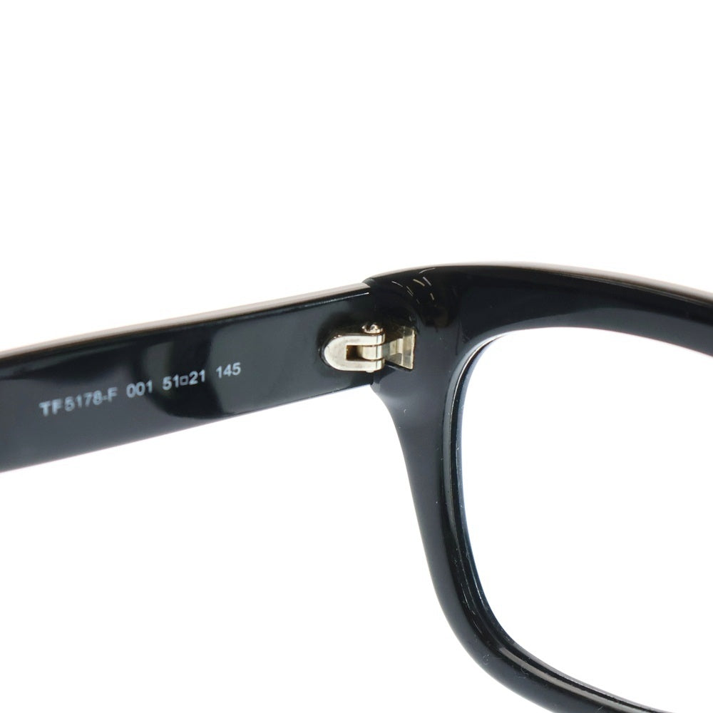 TOM FORD(トムフォード) TF5178-F ウェリントン サングラス メガネ 眼鏡 ブラック
