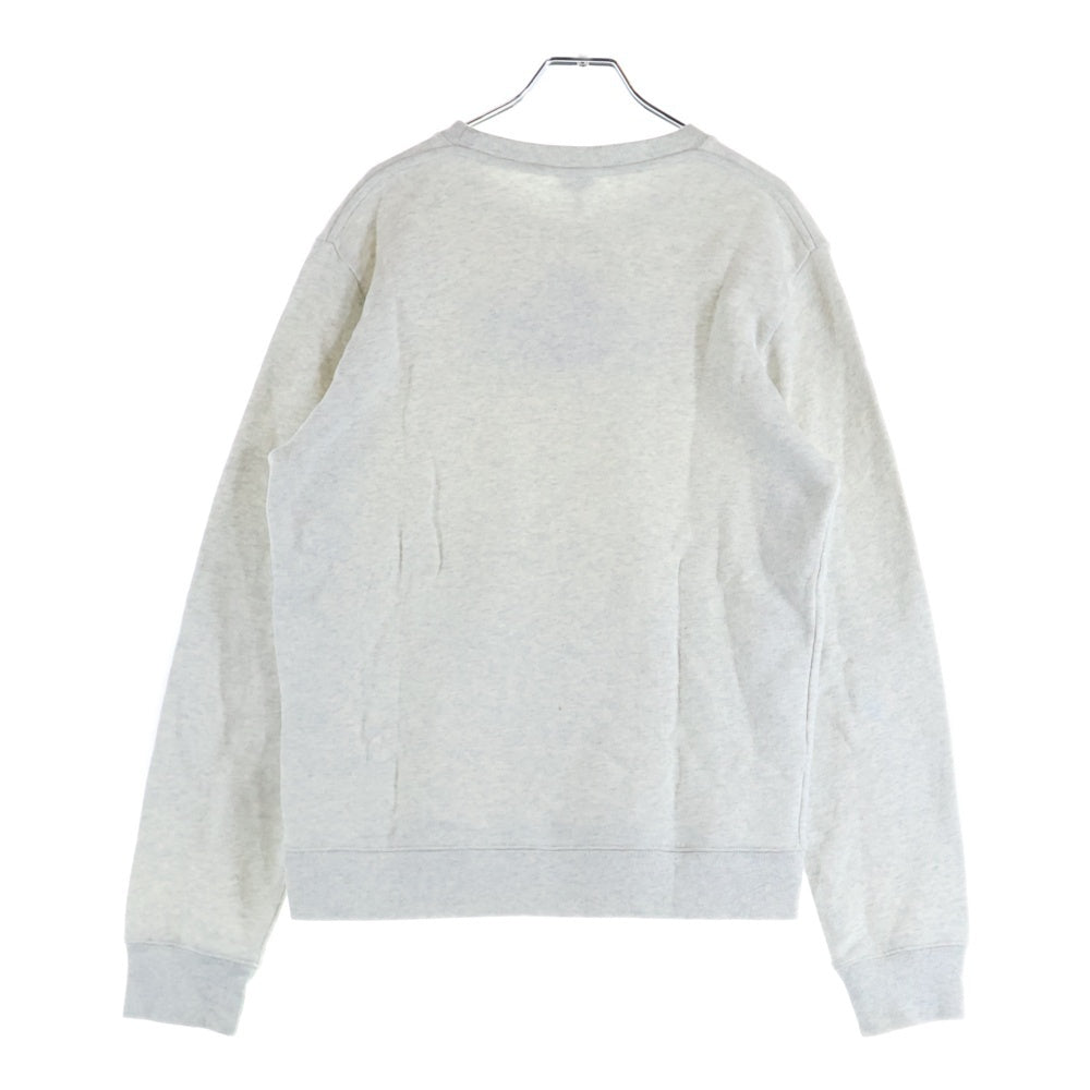 LOEWE(ロエベ) ロゴエンブロイダリー クルーネック 長袖スウェットトレーナー グレー H526Y24J14