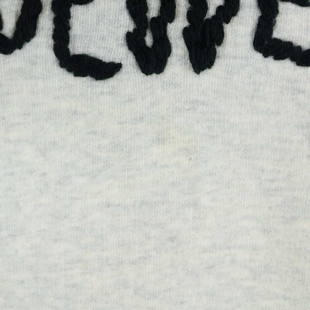 LOEWE(ロエベ) ロゴエンブロイダリー クルーネック 長袖スウェットトレーナー グレー H526Y24J14