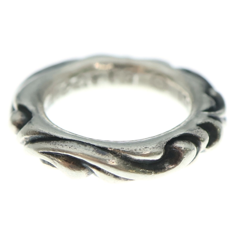 CHROME HEARTS(クロムハーツ) SCRL BAND スクロールバンド リング シルバー BCA351