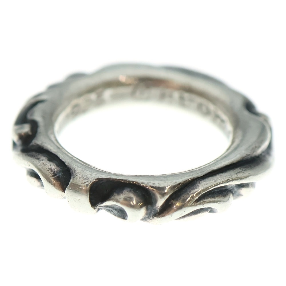 CHROME HEARTS(クロムハーツ) SCRL BAND スクロールバンド リング シルバー BCA351