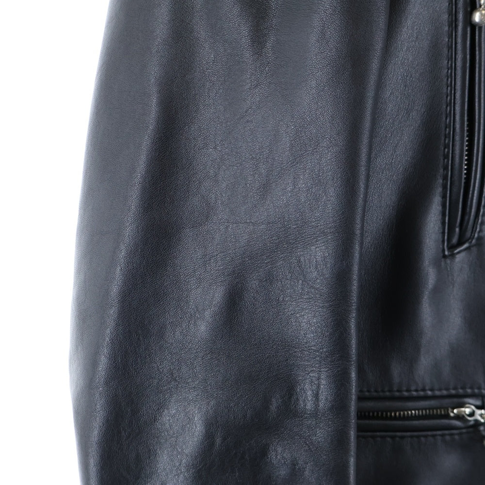 Lewis Leathers(ルイスレザー) 391T LIGHTNING TIGHT FIT ライトニング タイトフィット カウハイド ダブルライダース レザージャケット ブラック