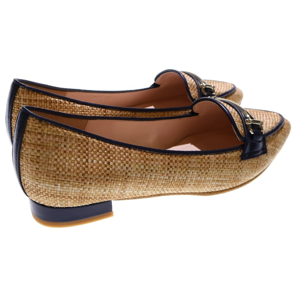 DIANA(ダイアナ) パナマ フラットローファー シューズ レディース FA42310 ベージュ