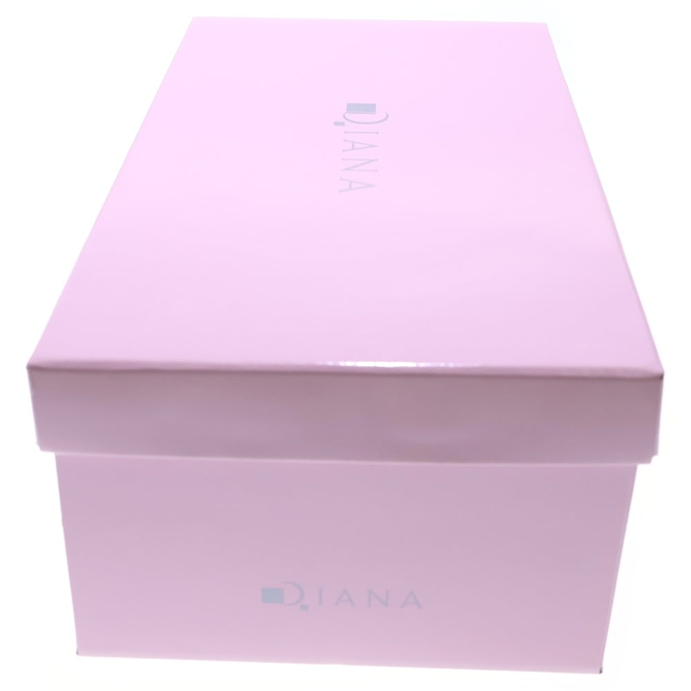 DIANA(ダイアナ) スエード フラットパンプス シューズ レッド レディース