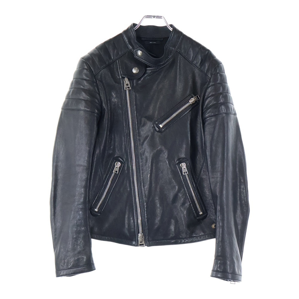 TOM FORD(トムフォード) LETHER BIKER JACKET レザージャケット ライダースジャケット 羊革 BY410 TFL624