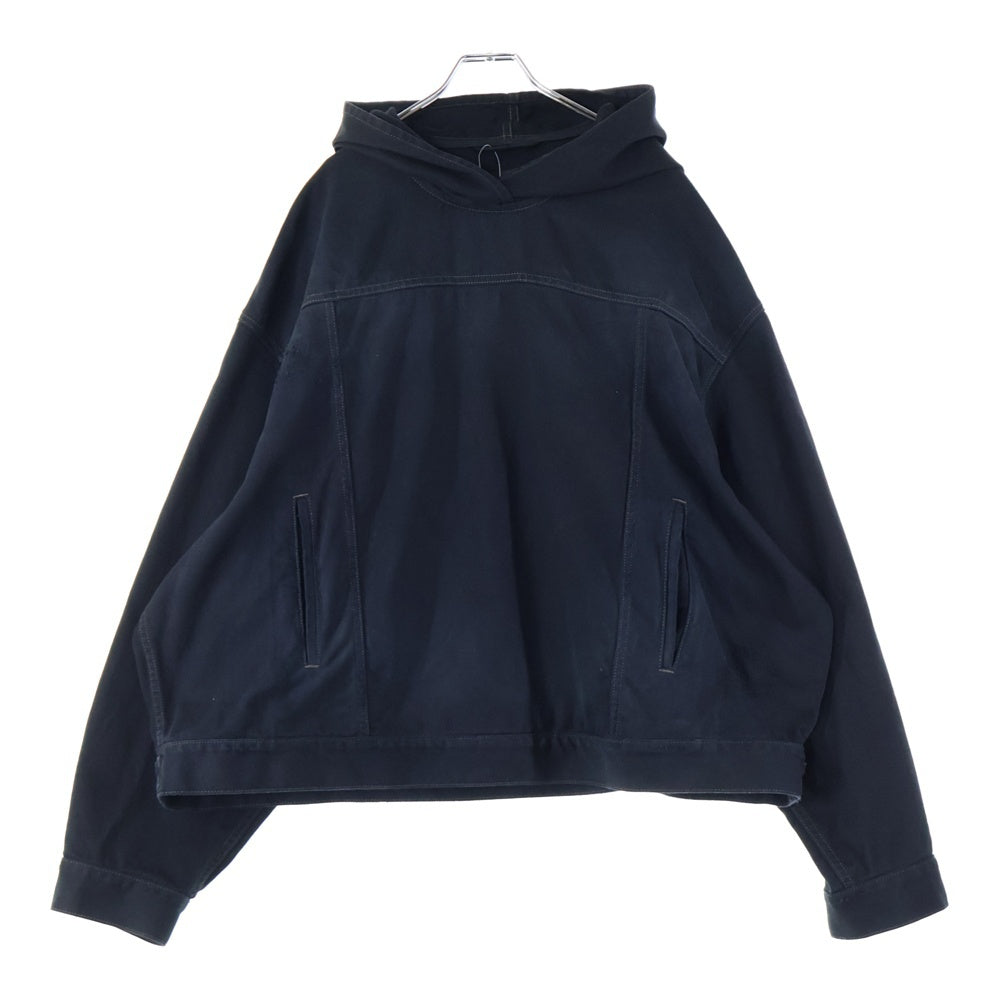 BALENCIAGA(バレンシアガ) 22AW デニムプルオーバージャケット パーカー ブラック 719313