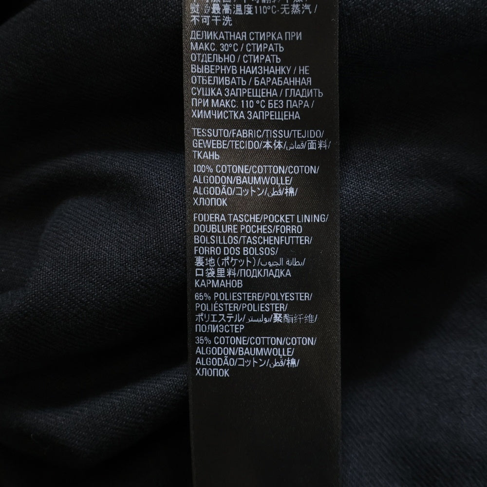 BALENCIAGA(バレンシアガ) 22AW デニムプルオーバージャケット パーカー ブラック 719313