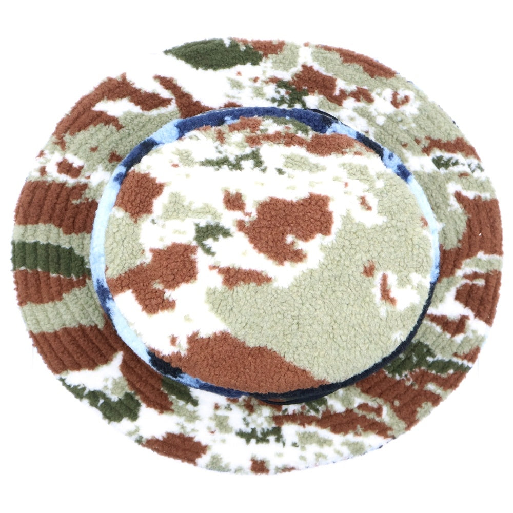 LOEWE(ロエベ) レザーロゴパッチ サファリハット バケットハット 帽子 マルチ K664119X03