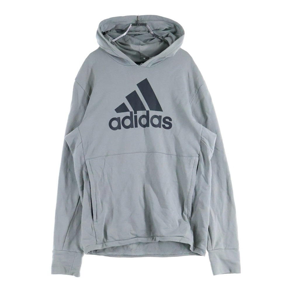 adidas(アディダス) × UNDEFEATED アンディフィーテッド プリントデザイン プルオーバーパーカー フーディー グレー DN8782