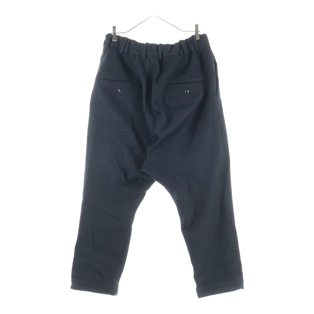 Y/PROJECT(ワイプロジェクト) ドローコード ウールパンツ ブラック GC-P12-102