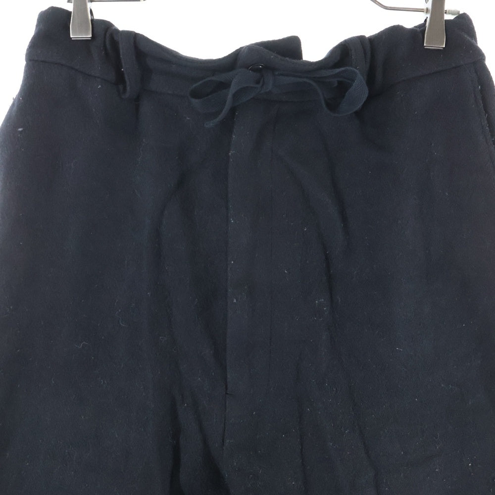 Y/PROJECT(ワイプロジェクト) ドローコード ウールパンツ ブラック GC-P12-102