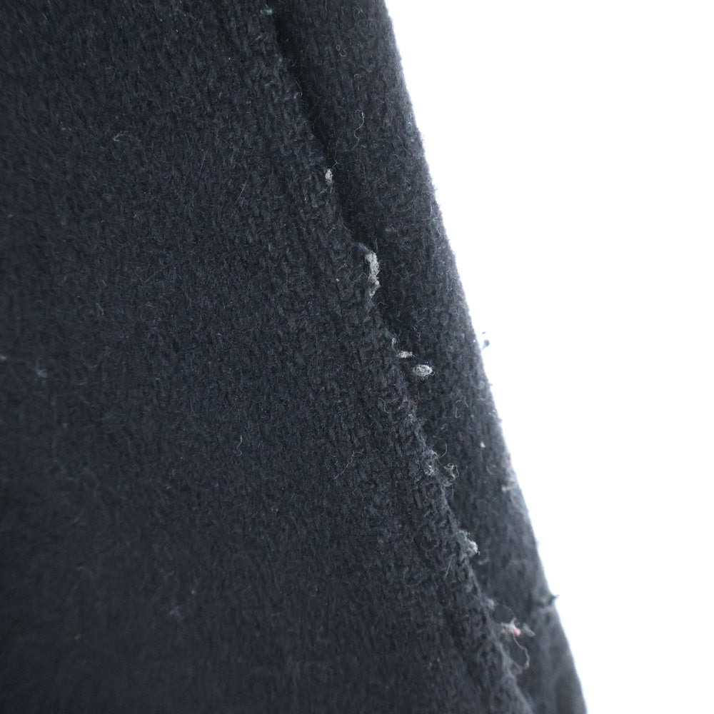 Y/PROJECT(ワイプロジェクト) ドローコード ウールパンツ ブラック GC-P12-102