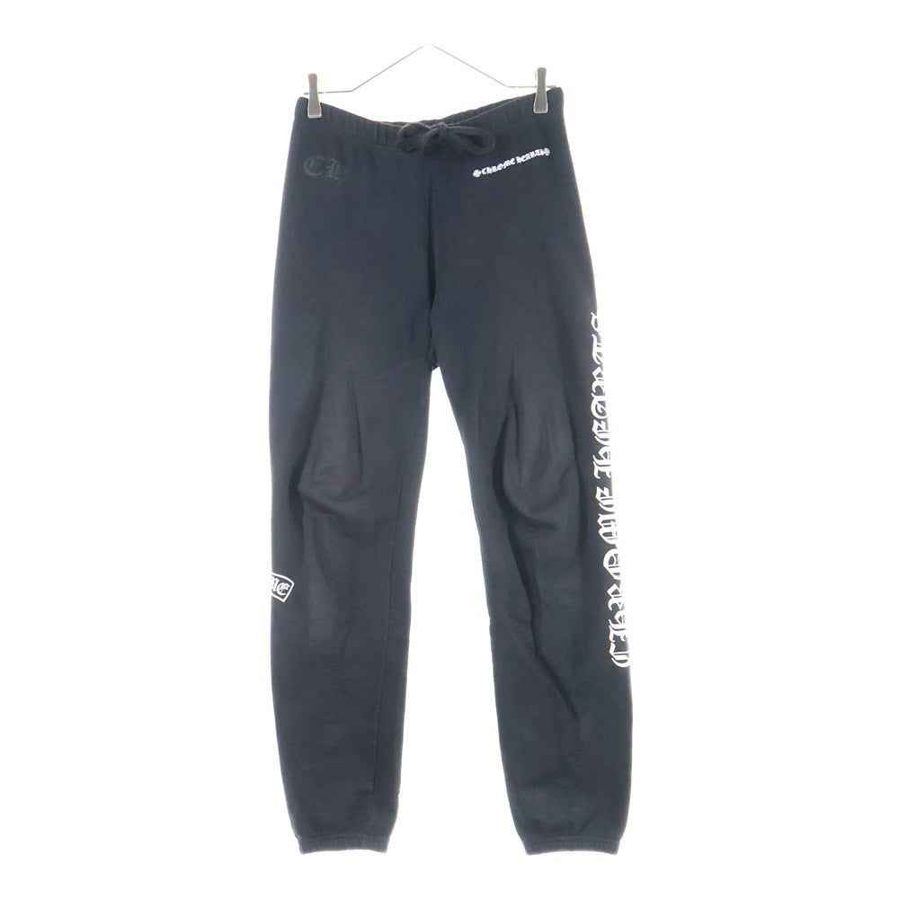 CHROME HEARTS(クロムハーツ) FUCK YOU SWEAT PANTS ファックユー サイドプリント スウェットパンツ ブラック