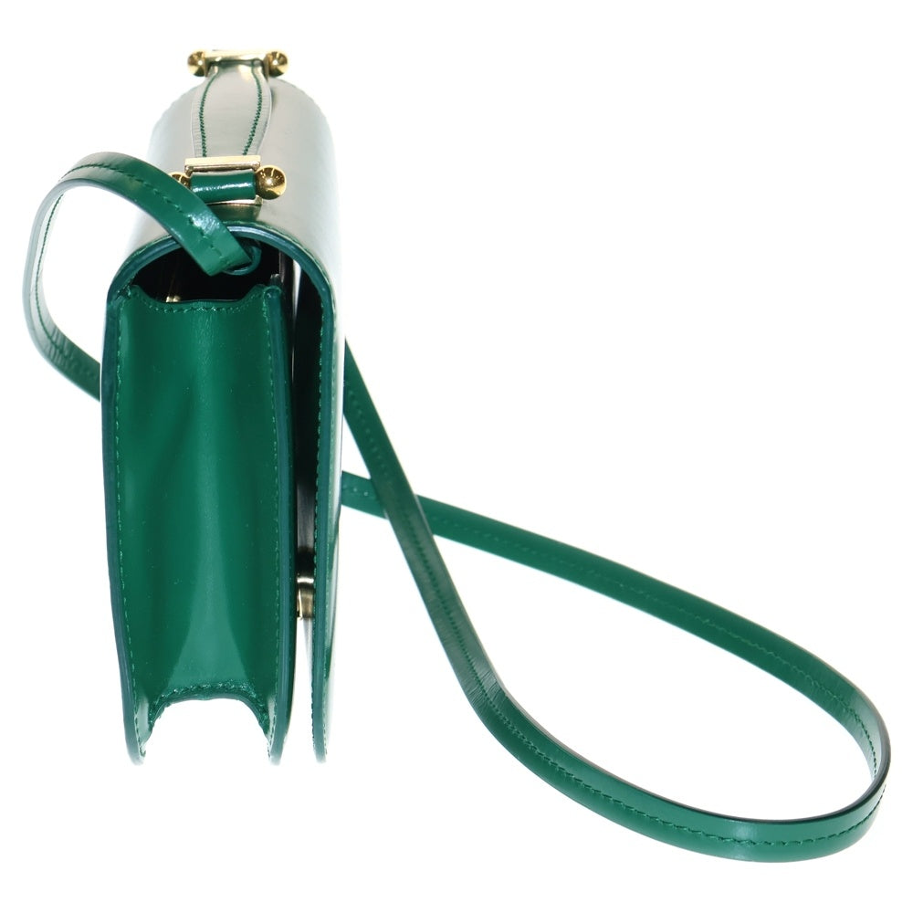 JIL SANDER(ジルサンダー) TAOSM タオ レザーショルダーバッグ グリーン