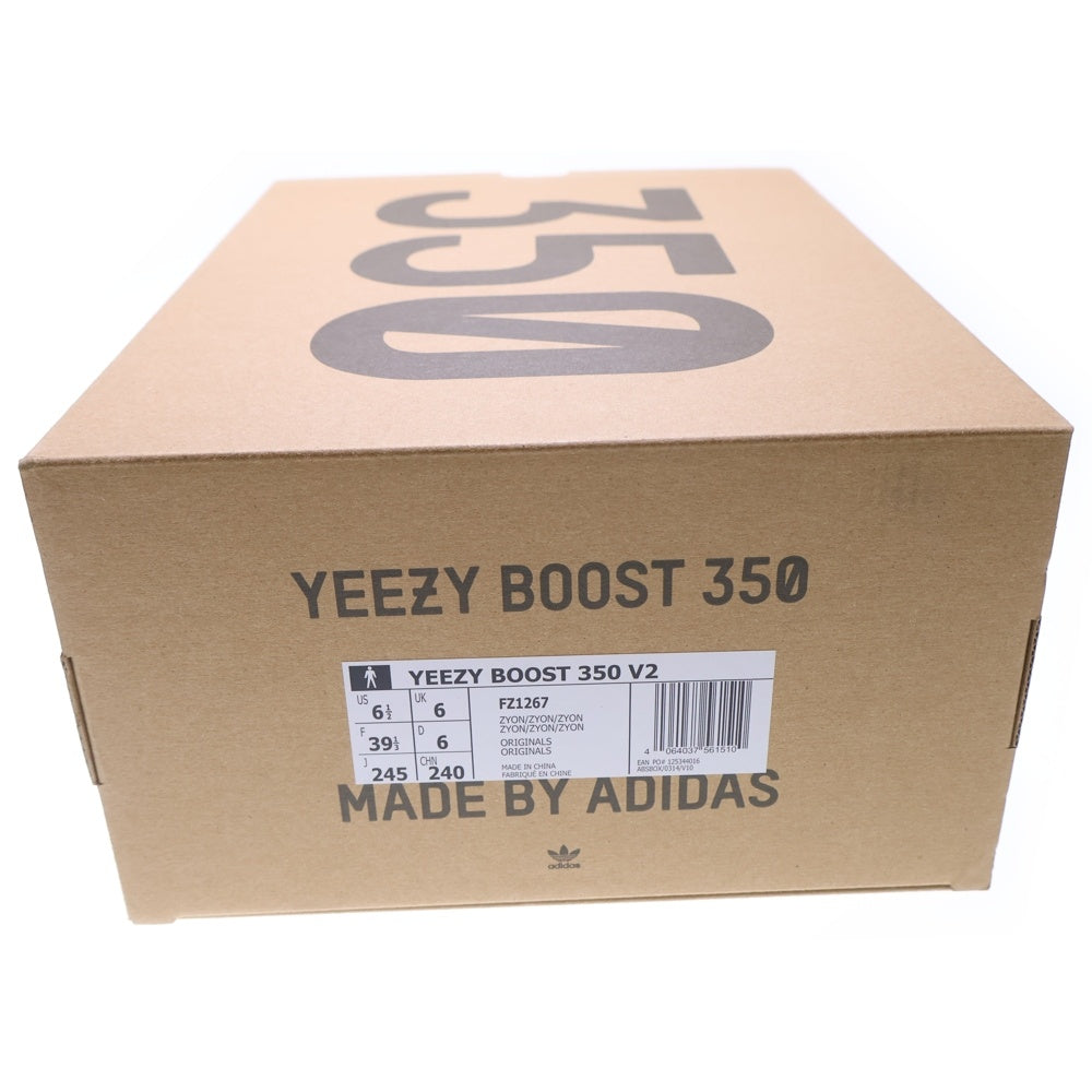adidas(アディダス) YEEZY BOOST 350V2 ZYON FZ1267 イージーブースト350V2 ザイオン ローカットスニーカー シューズ ブラック/グレー US6.5/24.5cm