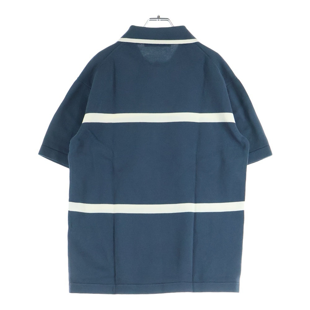 LOUIS VUITTON(ルイヴィトン) 22AW サイクリングポロ ジャガード 半袖ポロシャツ カットソー グレー RM222 F96 HNN61W