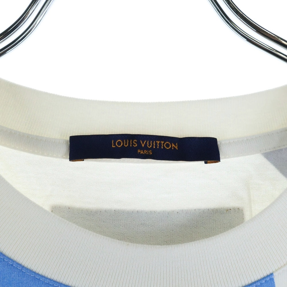 LOUIS VUITTON(ルイヴィトン) 19AW 総柄プリント クルーネック半袖Tシャツ カットソー マルチ RM192 NPG HHY81W