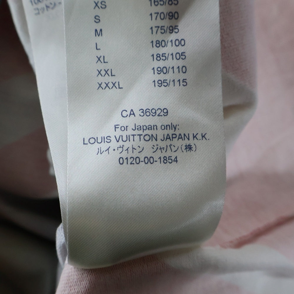 LOUIS VUITTON(ルイヴィトン) 19AW 総柄プリント クルーネック半袖Tシャツ カットソー マルチ RM192 NPG HHY81W